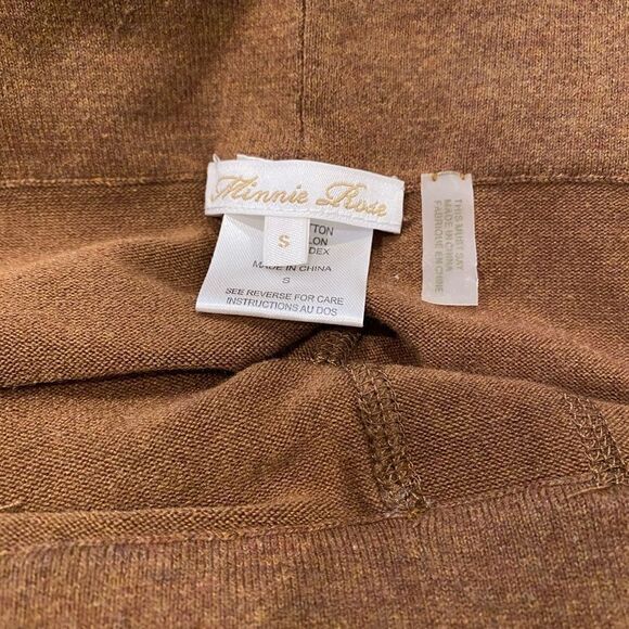 Minnie Rose Equestrian Style High Waisted Legging Suede Knee Size S - Picture 6 of 10